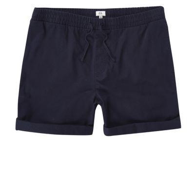 River Island Mens Shirred Waist Pull-on Shorts