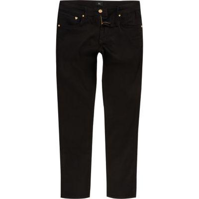 River Island Mens Sid Skinny Wasp Embroidered Jeans