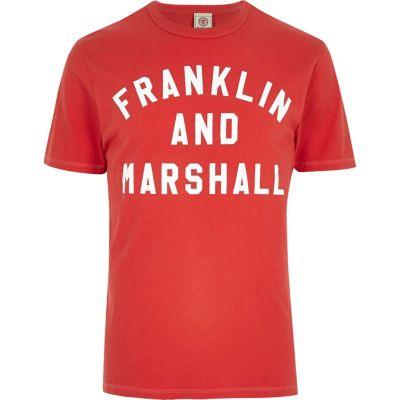 Mens Franklin & Marshall Print T-shirt