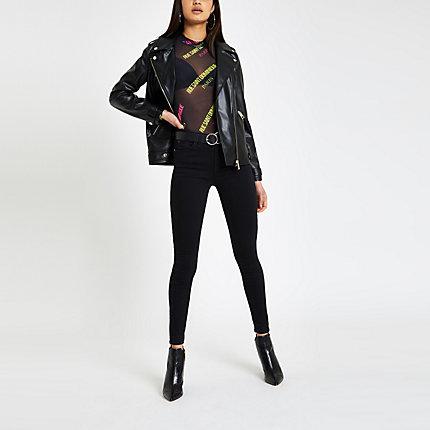 River Island Womens 'rue Saint Dominique' Mesh Top