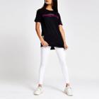 River Island Womens Neon Print Jumbo T-shirt