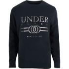 River Island Mens 'undercover' Foil Print Sweatshirt