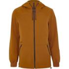 River Island Mens Big And Tall Yellow Hooded Jacket