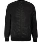 River Island Mens Only And Sons Faux Leather Bomber Jacket