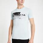 River Island Mens Pepe Jeans Logo Print T-shirt