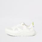 River Island Womens White Lace-up Runner Trainers