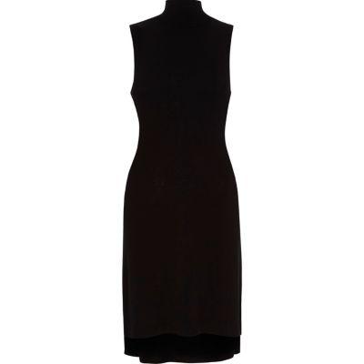 River Island Womens High Neck Sleeveless Longline Tank Top