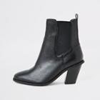 River Island Womens Western High Heel Wide Fit Boots