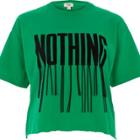 River Island Womens 'nothing' Tassel Cropped T-shirt