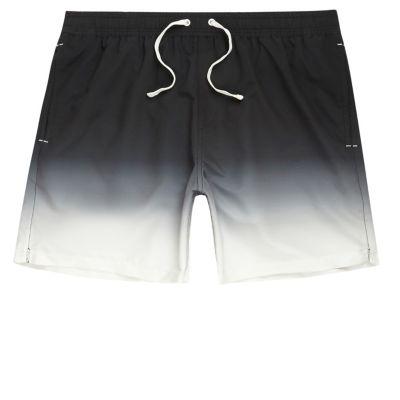 River Island Mens Dip Dye Swim Trunks