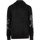 River Island Mens Jack And Jones Embroidered Hoodie