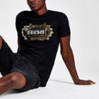 River Island Mens Foil Print T-shirt