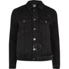 River Island Mens Design Forum Patchwork Denim Jacket