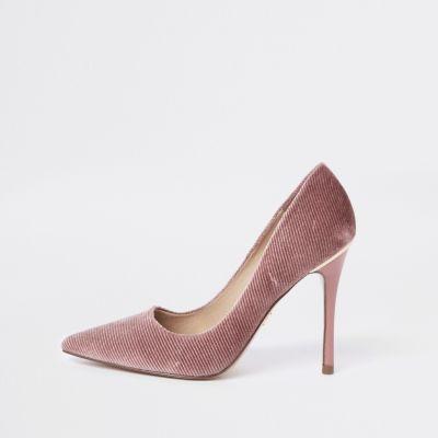 River Island Womens Corduroy Court Shoes