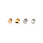 River Island Mensmixed Disc Plug Stud Earrings