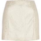 River Island Womens Jacquard Pelmet Mini Skirt