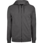 River Island Mens Slate Casual Zip Front Hoodie