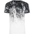 River Island Mensbig & Tall White Glitch Fade T-shirt