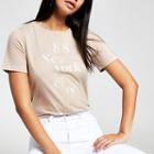 River Island Womens Rhinestone Print T-shirt