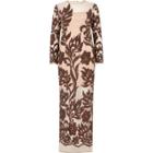 River Island Womens Long Sleeve Embellished Maxi Dress