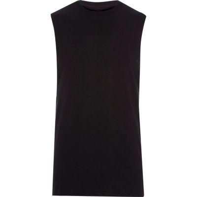 River Island Mens Dropped Armhole Tank Top