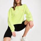 River Island Womens Neon Wasp Embroidered Sweatshirt