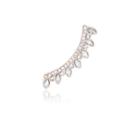 River Island Womens Gold Tone Gemstone Ear Bar