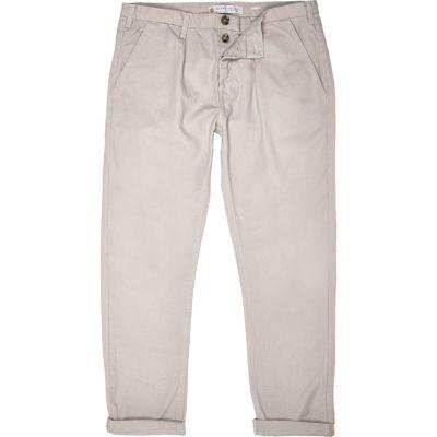 River Island Mens Casual Cuffed Pants