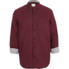 River Island Mens Slim Fit Double Face Shirt