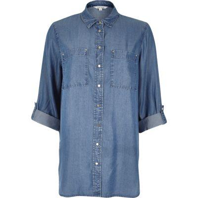 River Island Womens Tencel Shirt