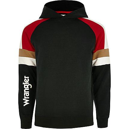 Mens Wrangler Contrast Hoodie