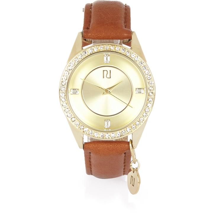 River Island Womens Tab Embellished Charm Watch