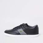 River Island Mens Lacoste Leather Courtmaster Lace-up Trainers