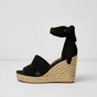 River Island Womens Ankle Tie Espadrille Wedges