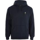 River Island Mens Floral Embroidered Hoodie