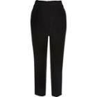 River Island Womens Velvet Soft Tie Tapered Pants