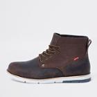 Mens Levi's Leather Lace-up Work Boots