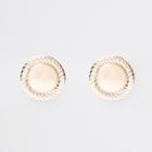River Island Womens Gold Tone Over Sized Clip On Earrings