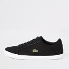 River Island Mens Lacoste Lerond Canvas Trainers