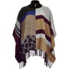 River Island Womens Patchwork Zip-up Cape