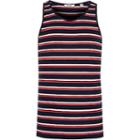 River Island Mens Only And Sons Stripe Tank Top