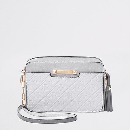 River Island Womens Monogram Cross Body