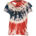 River Island Womens Petite Tie Dye 'summer Paradise' T-shirt