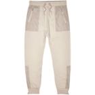 River Island Mensstone Mesh Pocket Joggers