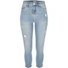 River Island Womens Petite Molly Distressed Jeggings