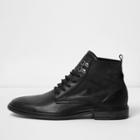 River Island Mens Washed Leather Boots