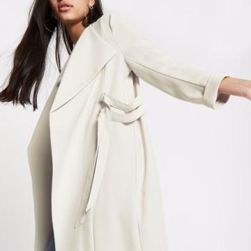 River Island Womens D-ring Duster Coat