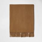 River Island Mens Tassel Blanket Scarf