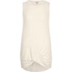 River Island Womens Twist Hem Tank Top