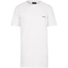 River Island Menswhite Antioch Longer Length T-shirt